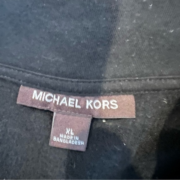 Michael Kors Black Pullover 1/4 Quarter Zip Men’z Size XL - Picture 4 of 7